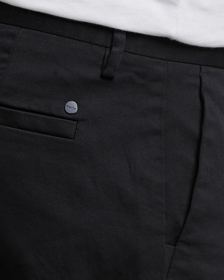 Heren | Broeken | NN07 | Theo Regular Fit Stretch Chinos Black