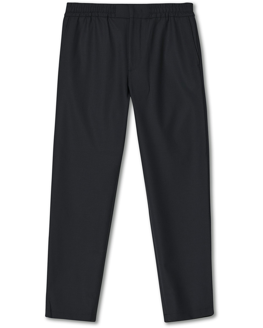 Homme | Pantalons | NN07 | Foss Drawstring Trousers Navy