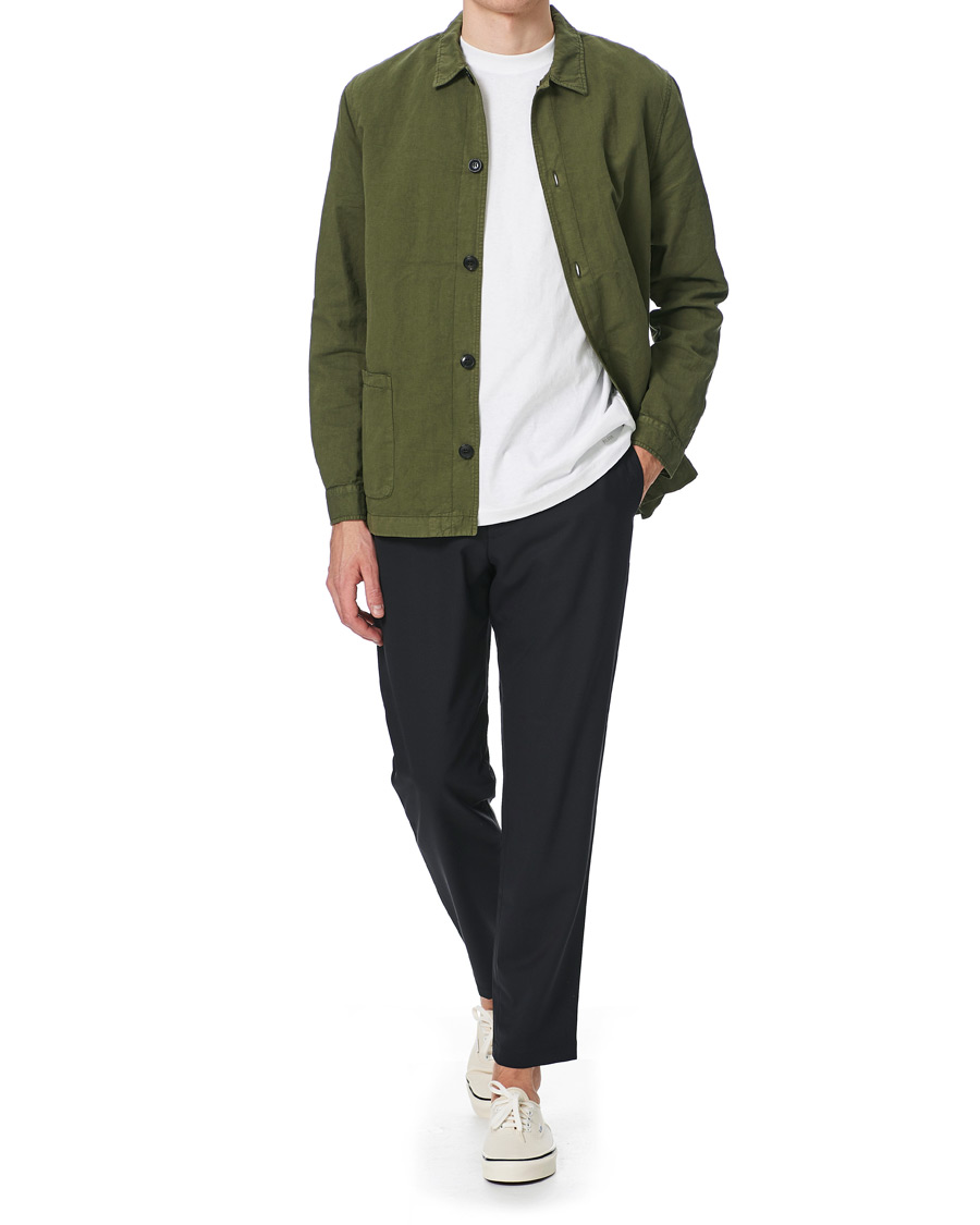 Homme | Pantalons | NN07 | Foss Drawstring Trousers Navy