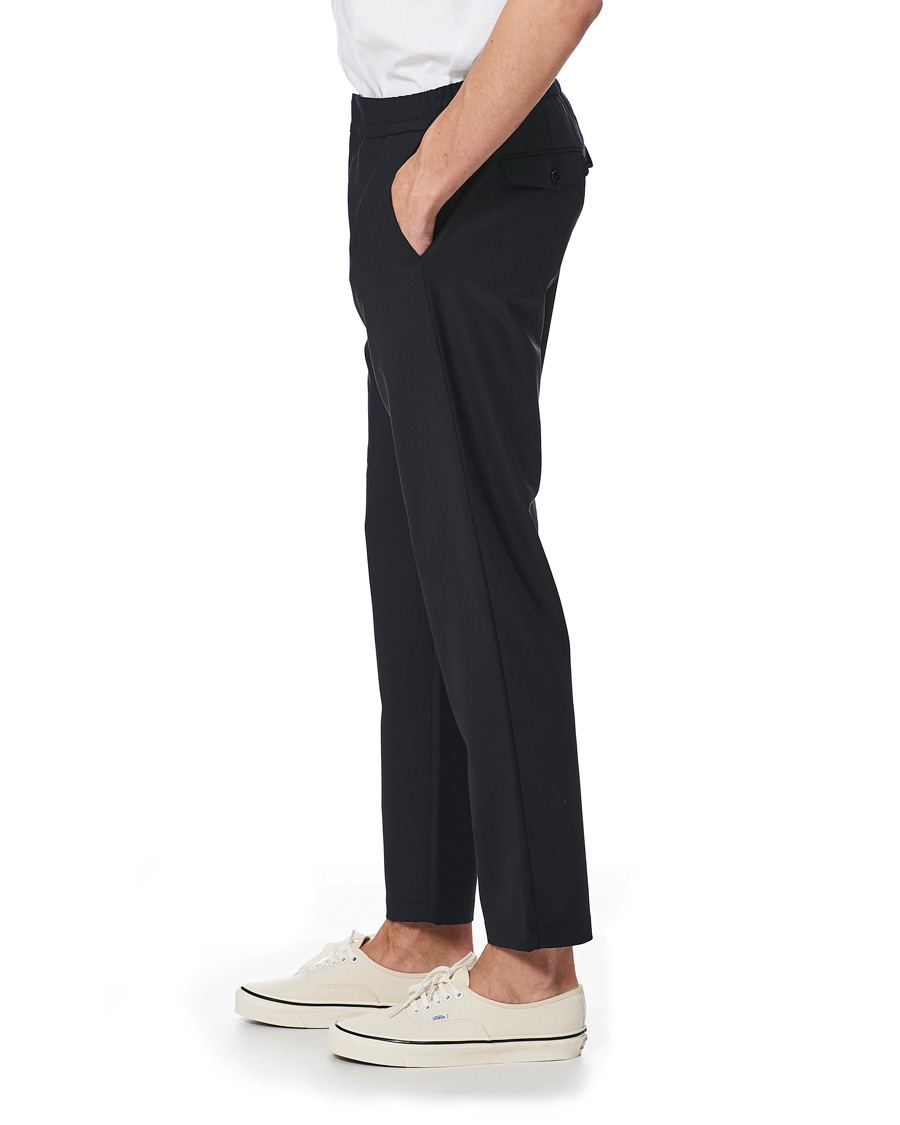 Homme | Pantalons | NN07 | Foss Drawstring Trousers Navy