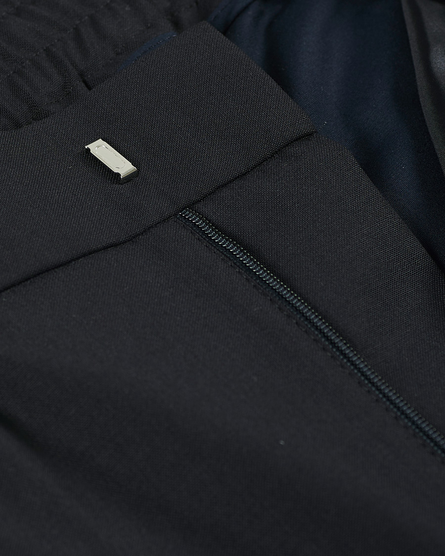 Homme | Pantalons | NN07 | Foss Drawstring Trousers Navy