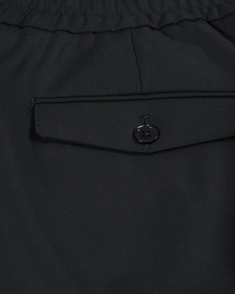 Homme | Pantalons | NN07 | Foss Drawstring Trousers Navy