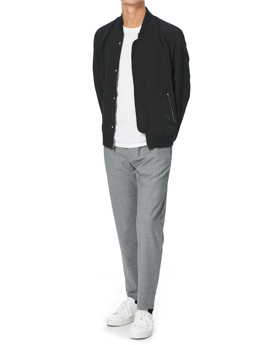 Homme | Pantalons | NN07 | Foss Drawstring Trousers Grey Melange