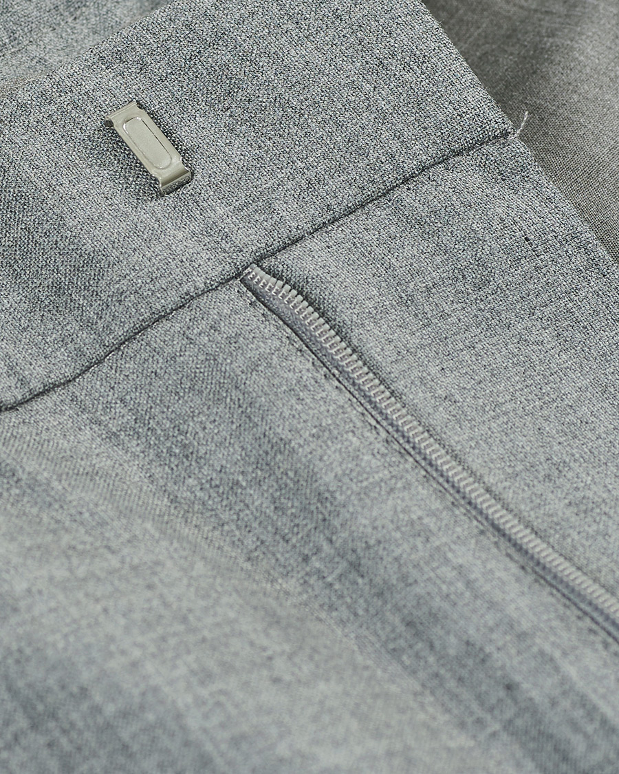 Homme | Pantalons | NN07 | Foss Drawstring Trousers Grey Melange