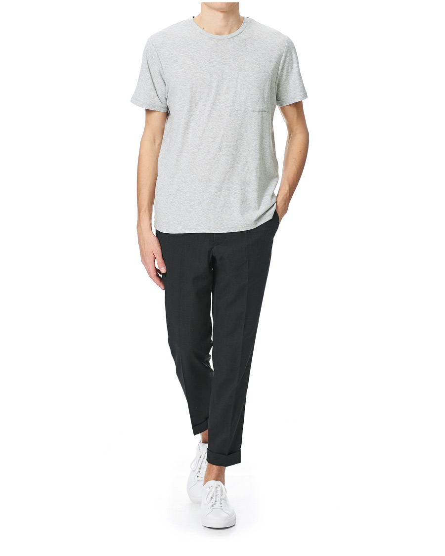 Homme | T-shirts | NN07 | Aspen Crew Neck Tee Light Grey Melange