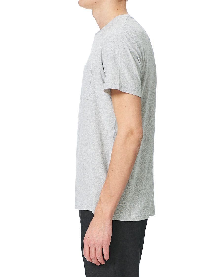 Homme | T-shirts | NN07 | Aspen Crew Neck Tee Light Grey Melange