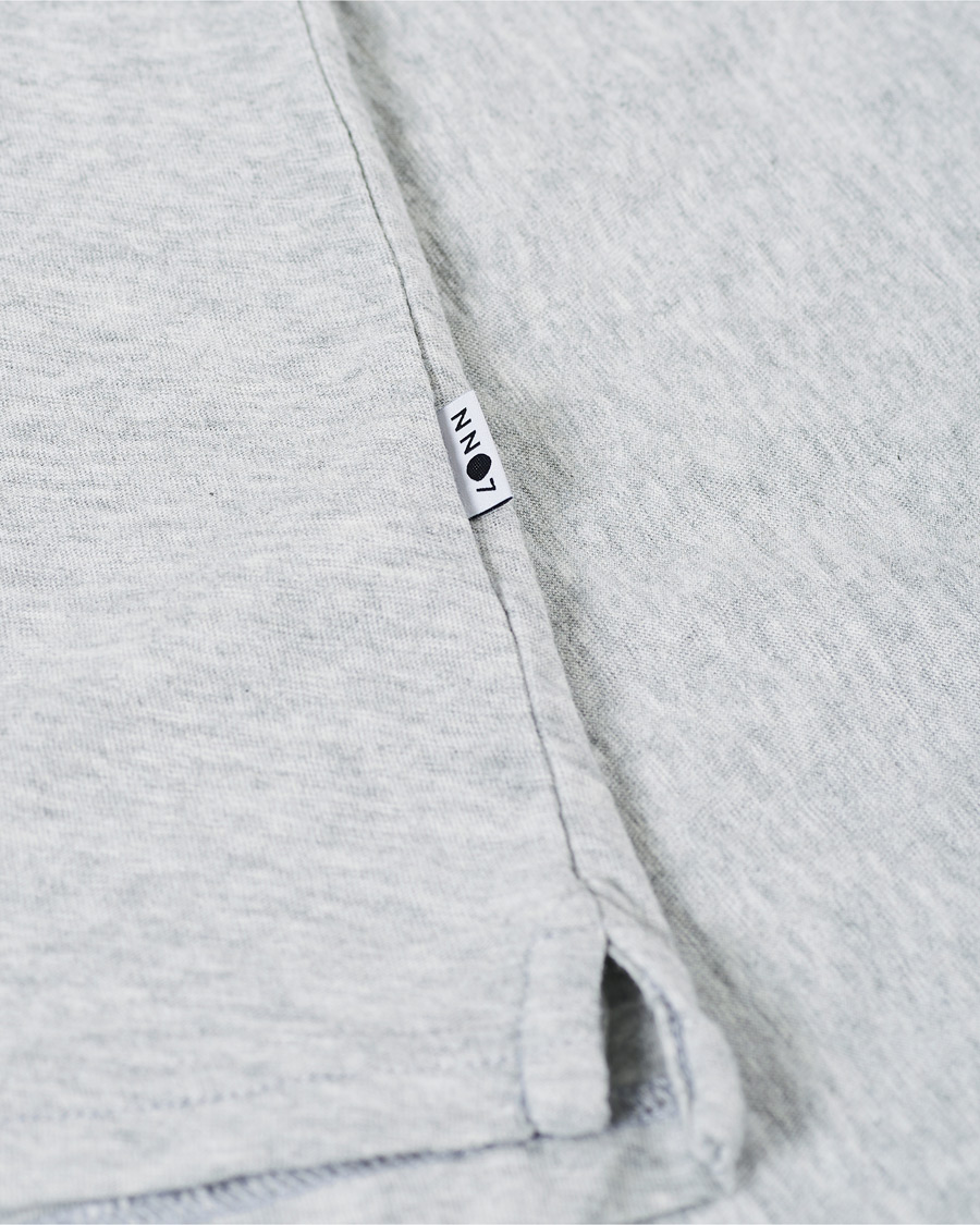 Homme | T-shirts | NN07 | Aspen Crew Neck Tee Light Grey Melange