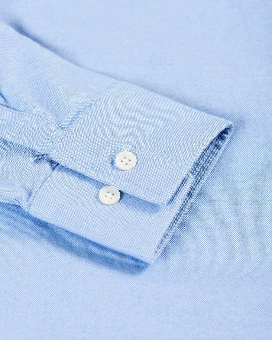 Homme | Chemises | NN07 | Levon Oxford/Cashmere Shirt Light Blue