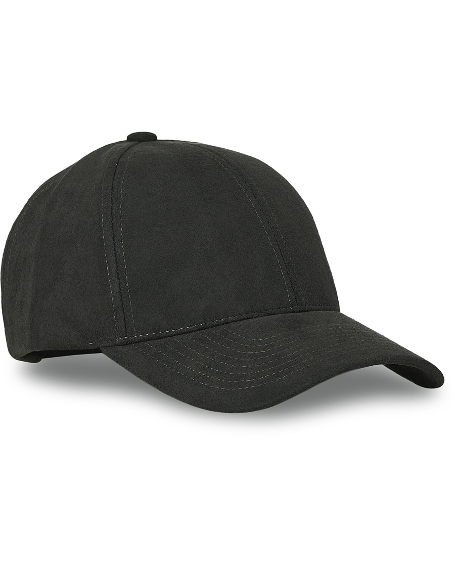 Homme | Varsity Headwear Alcantara Baseball Cap Anthracite Grey | Varsity Headwear | Alcantara Baseball Cap Anthracite Grey