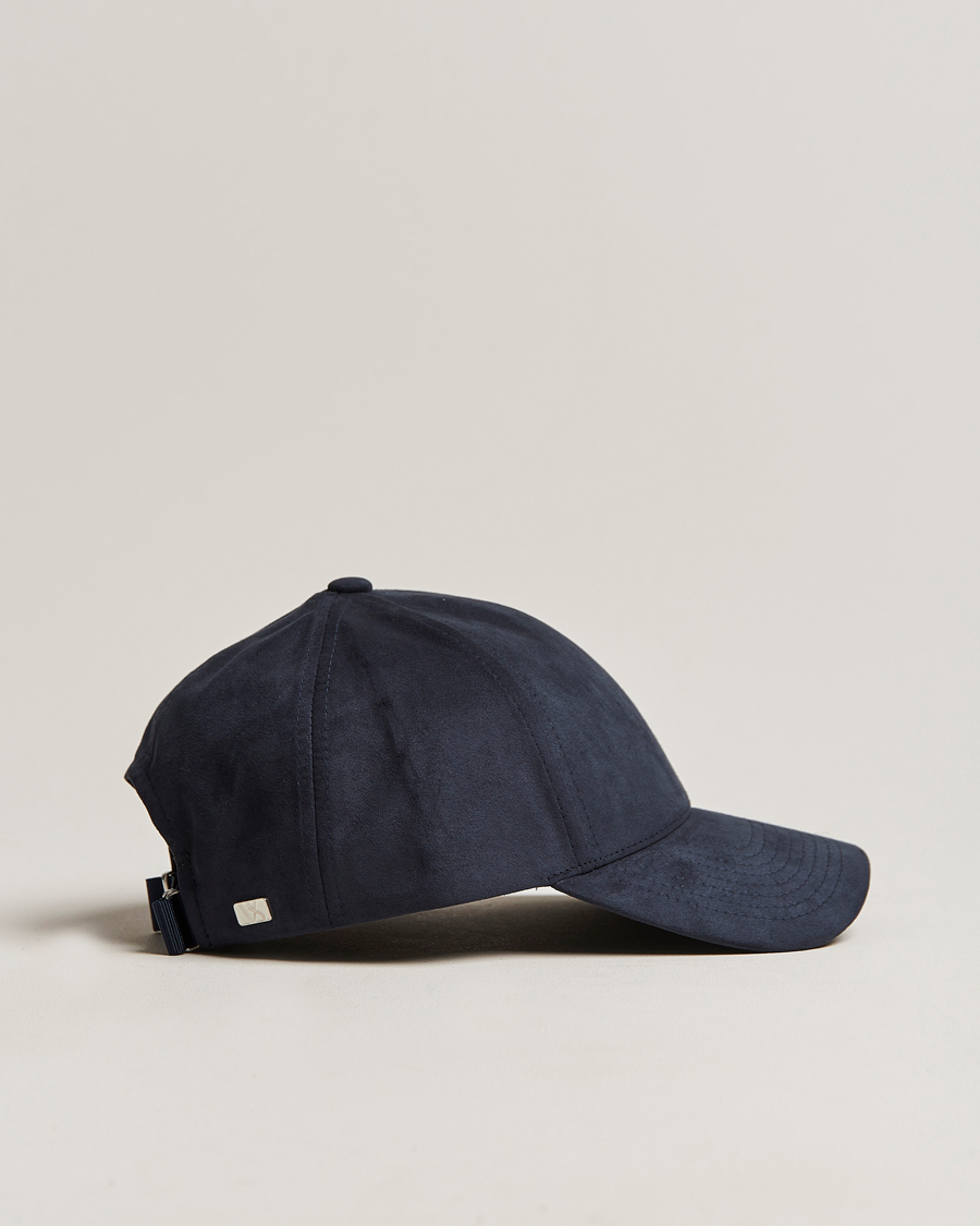 Heren | Varsity Headwear Alcantara Baseball Cap Space Blue | Varsity Headwear | Alcantara Baseball Cap Space Blue