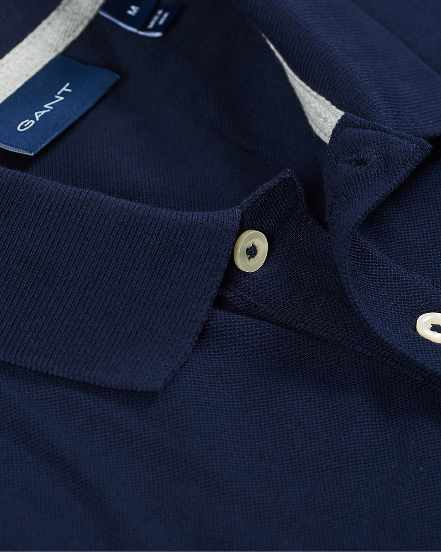 Homme | Polos | GANT | The Summer Polo Evening Blue