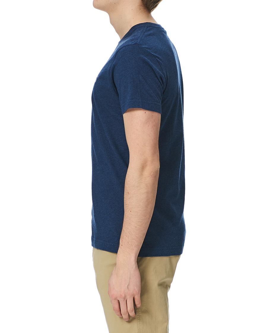 Heren | T-shirts | GANT | The Original Tee Marine Melange