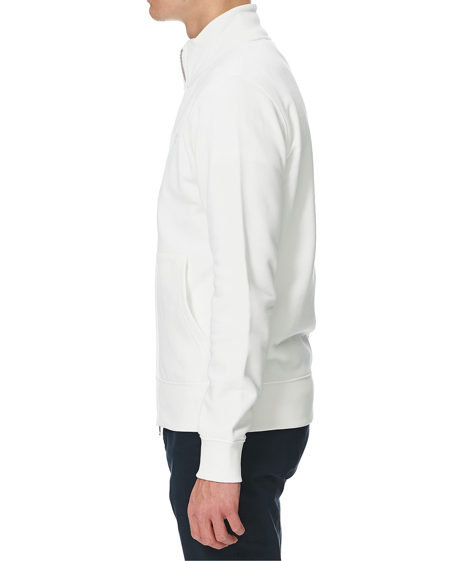 Homme | Pulls Et Tricots | GANT | Original Shield Logo Full-Zip Sweater Eggshell