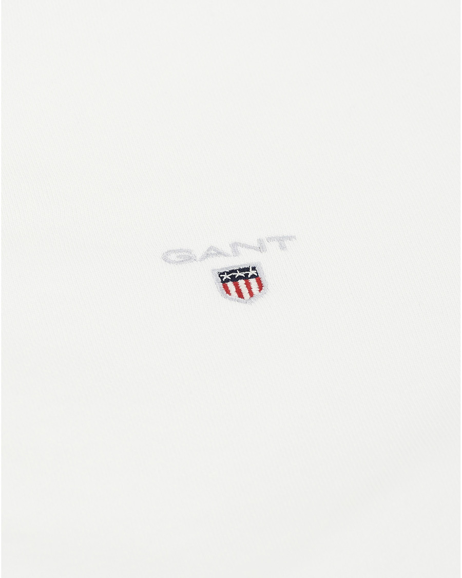 Homme | Pulls Et Tricots | GANT | Original Shield Logo Full-Zip Sweater Eggshell