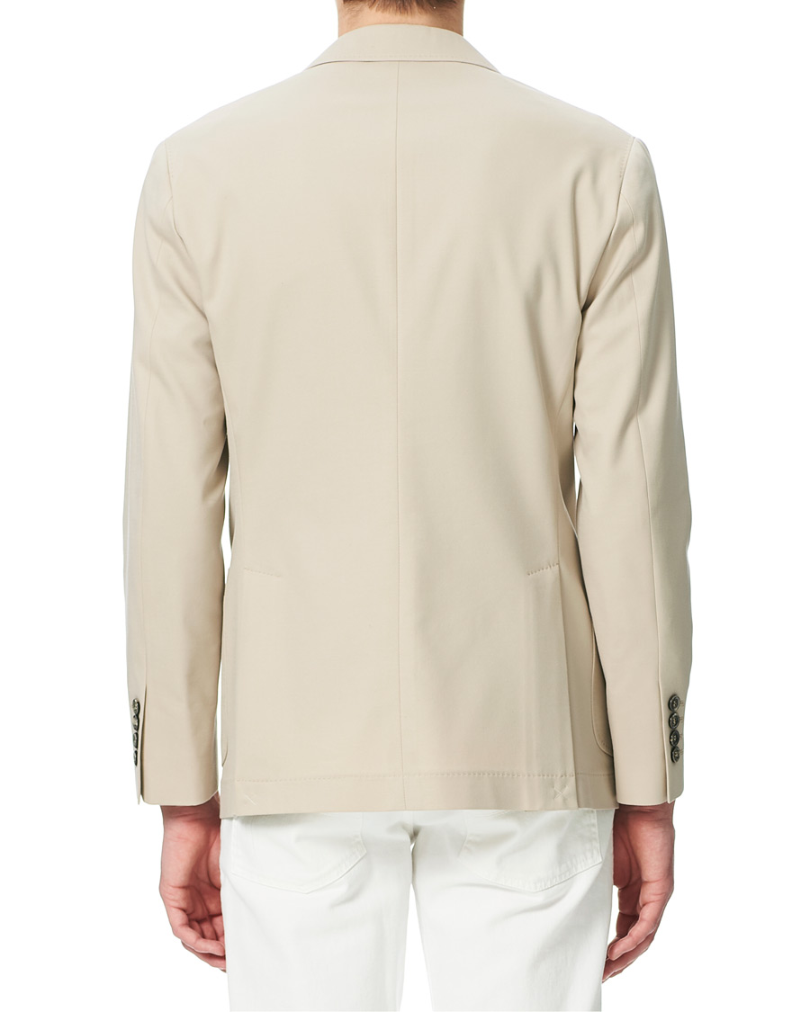 Homme | Blazers | Brunello Cucinelli | Cotton Gabardine Patch Pocket Blazer Sand