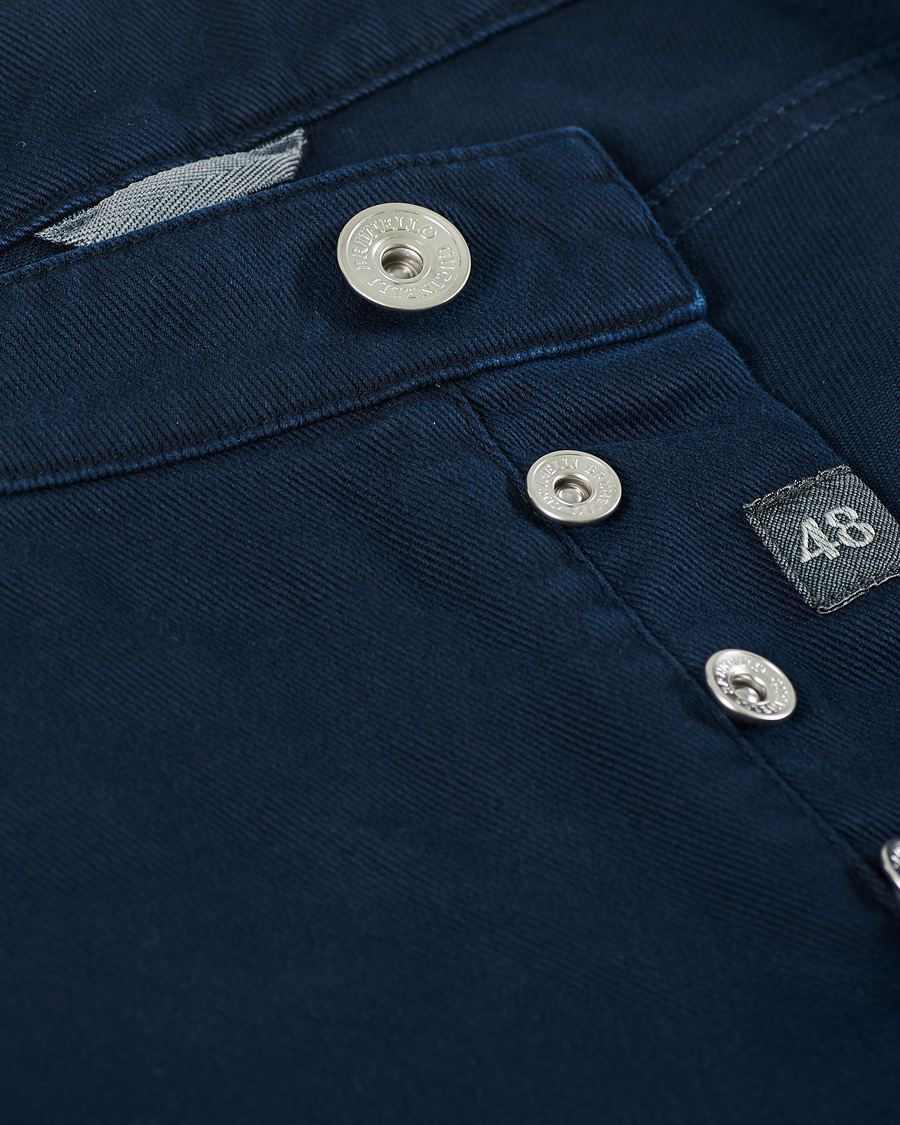 Homme | Pantalons | Brunello Cucinelli | Slim Fit 5-Pocket Twill Pants Navy