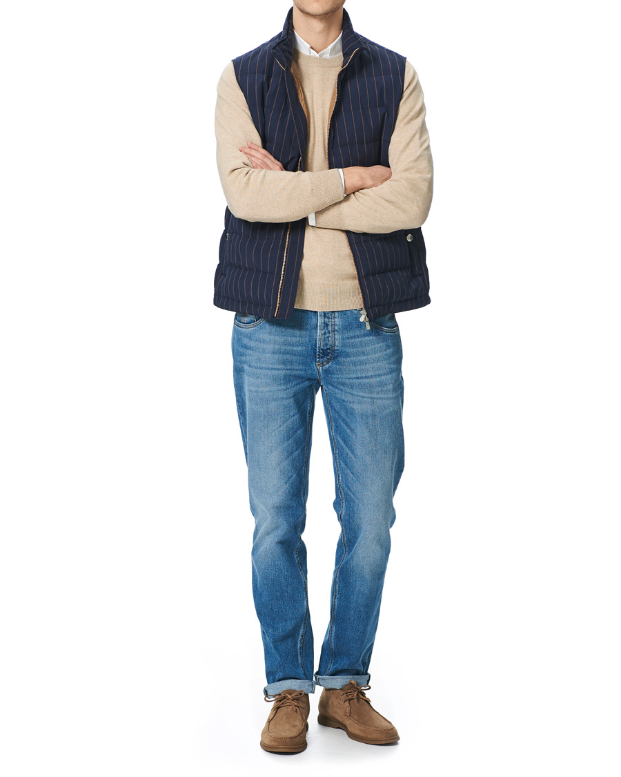 Homme | Jeans | Brunello Cucinelli | Slim Fit Jeans Light Wash