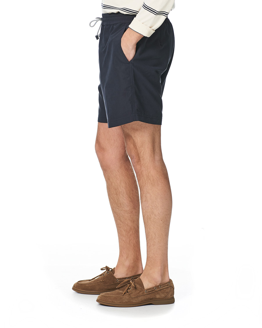 Heren | Zwembroek | Brunello Cucinelli | Drawstring Swim Trunks Navy