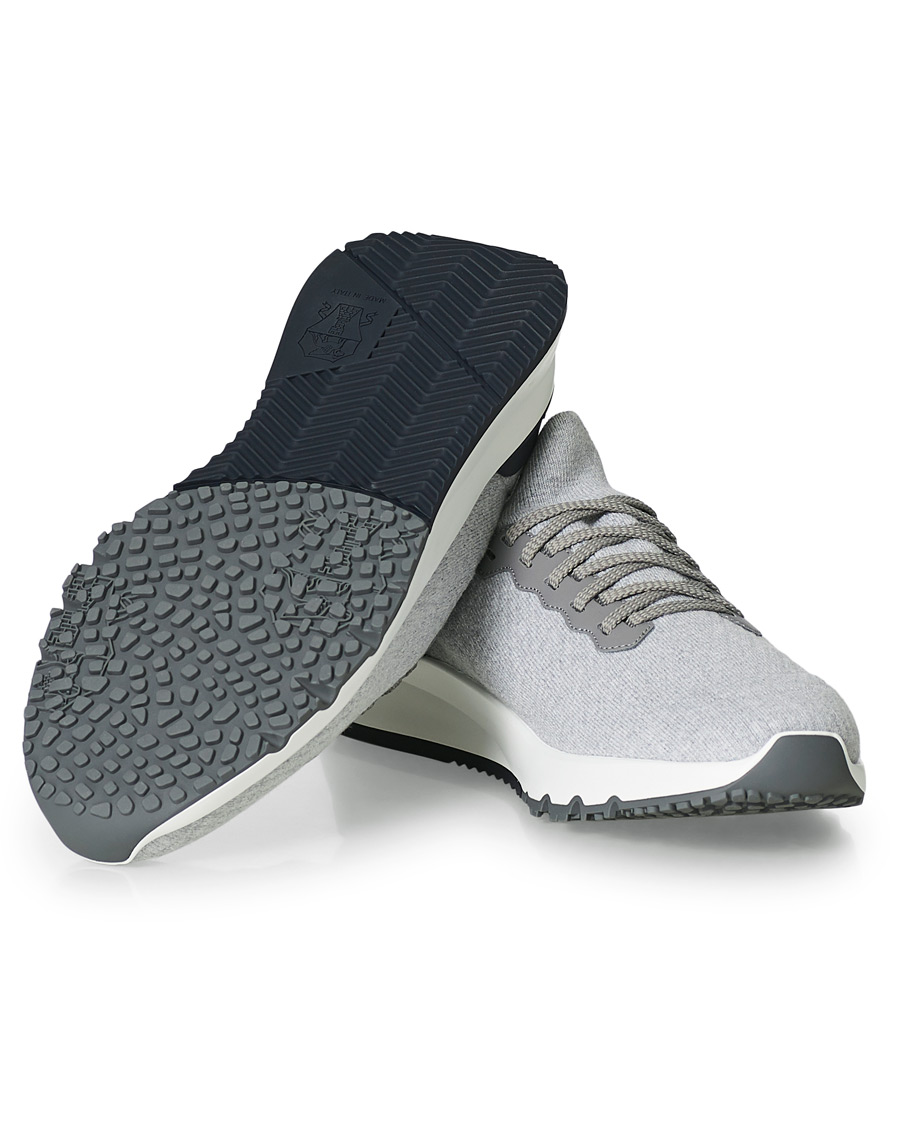 Homme | Brunello Cucinelli Mesh Running Sneaker Light Grey | Brunello Cucinelli | Mesh Running Sneaker Light Grey
