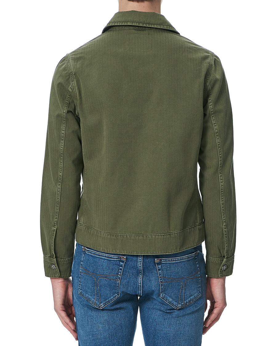 Homme | Manteaux Et Vestes | Morris | Rochefort Twill Jacket Olive