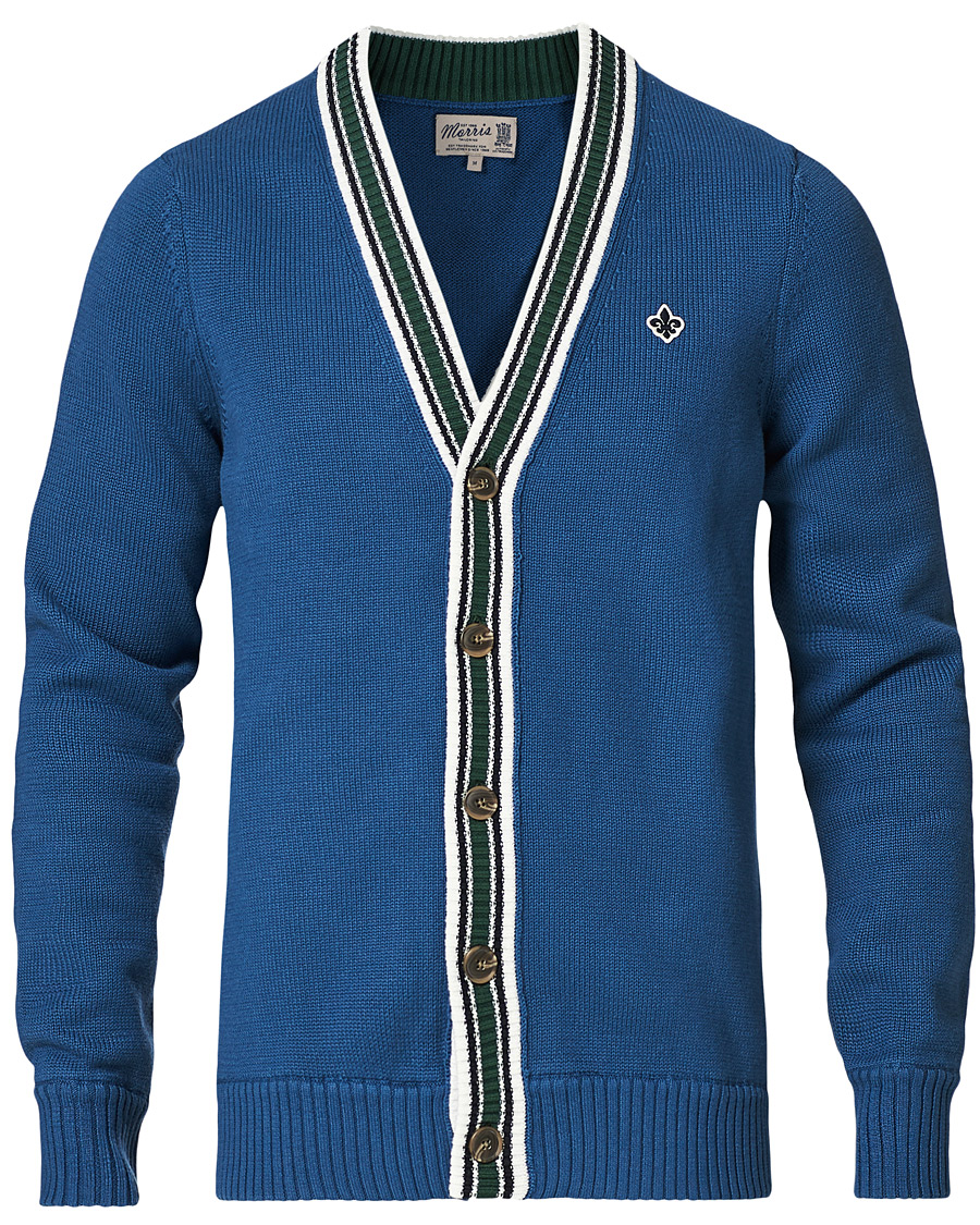 Homme | Pulls Et Tricots | Morris | Marvell Cardigan Blue