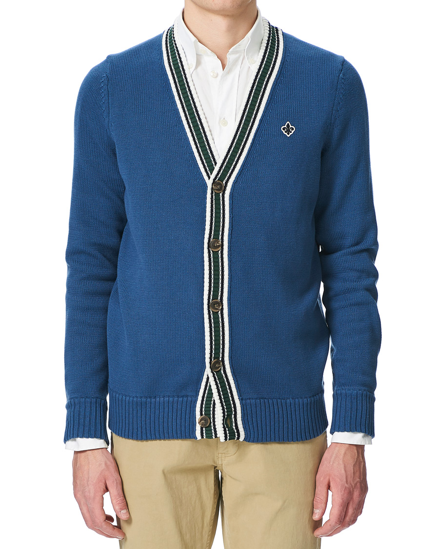 Homme | Pulls Et Tricots | Morris | Marvell Cardigan Blue