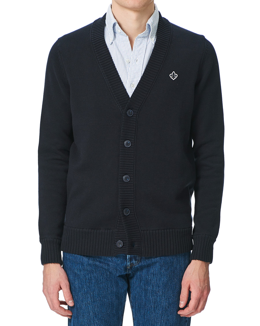 Homme | Pulls Et Tricots | Morris | Marvell Cardigan Old Blue