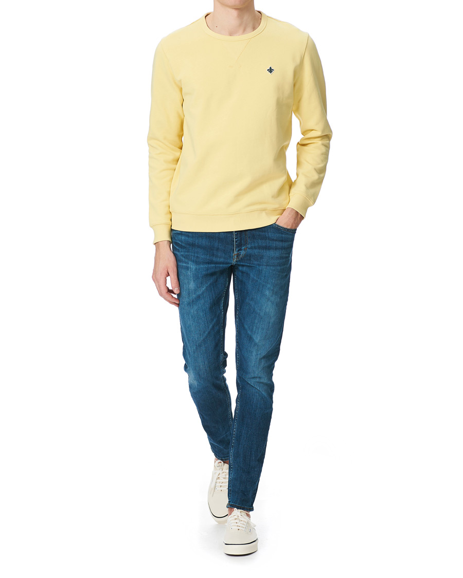 Heren | Truien | Morris | Lily Sweatshirt Yellow