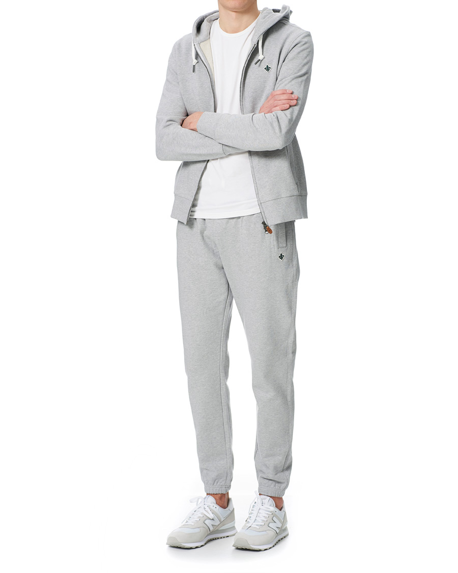 Homme | Pulls Et Tricots | Morris | Berkley Full-Zip Hoodie Grey Melange