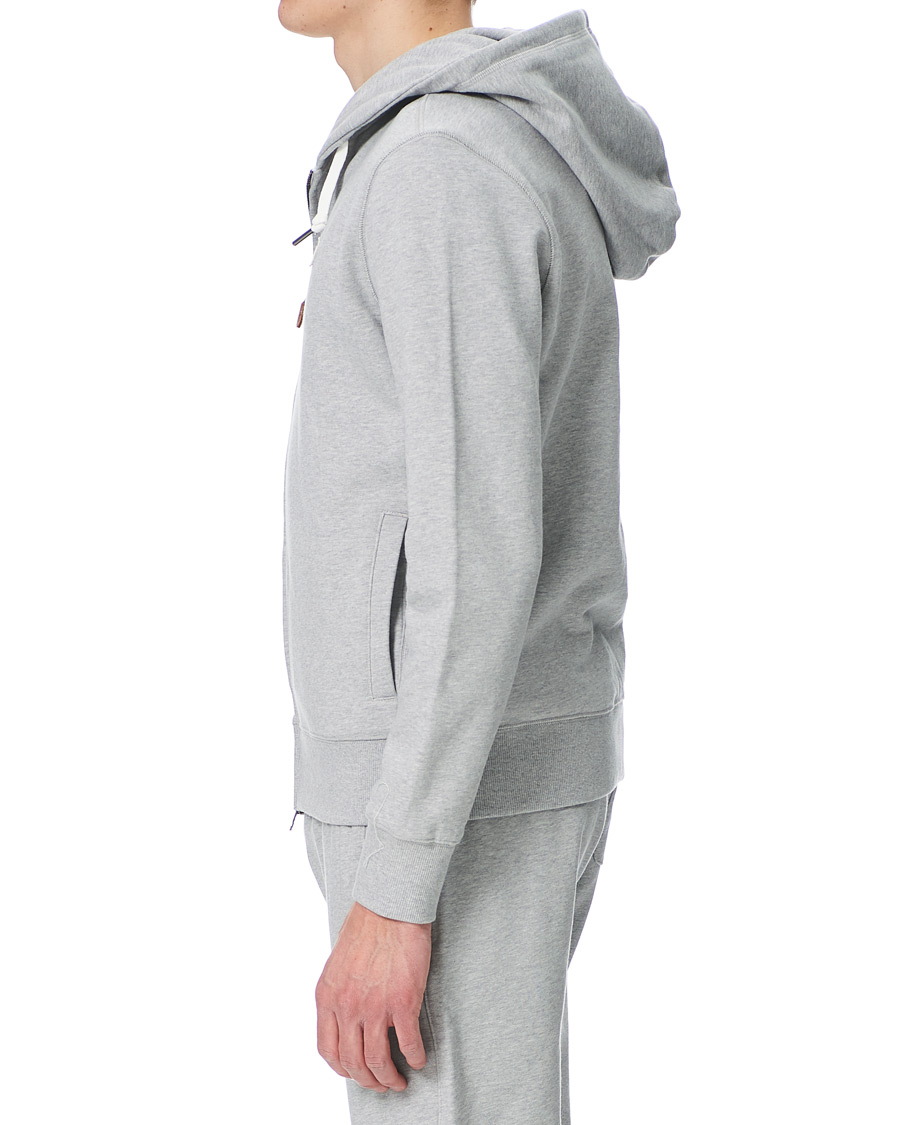 Homme | Pulls Et Tricots | Morris | Berkley Full-Zip Hoodie Grey Melange