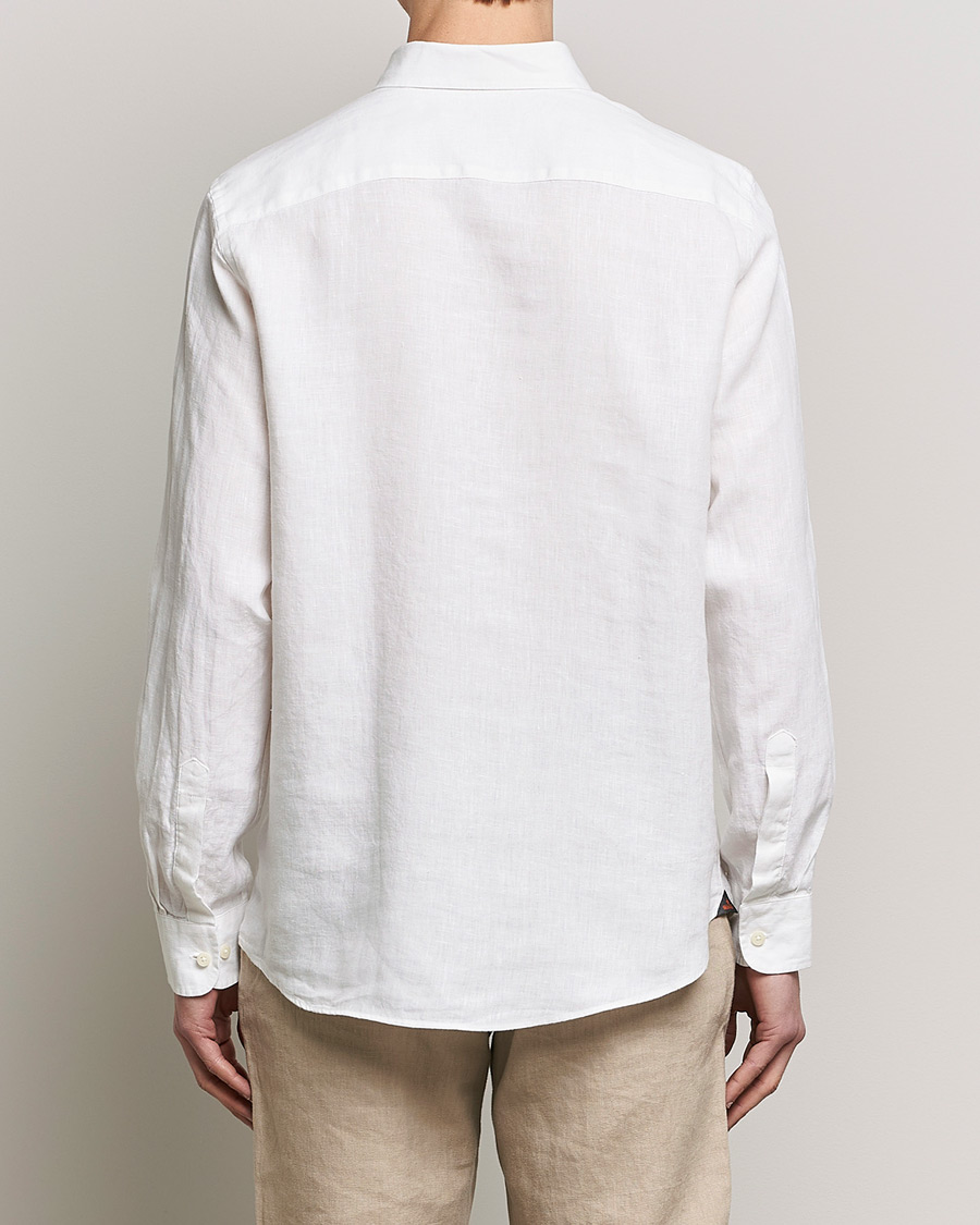 Homme | Chemises | Morris | Douglas Linen Button Down Shirt White