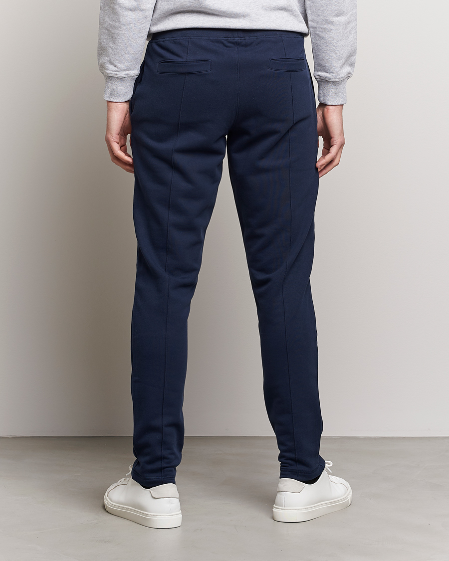 Heren | Broeken | Stenströms | Cotton Jersey Pants Navy