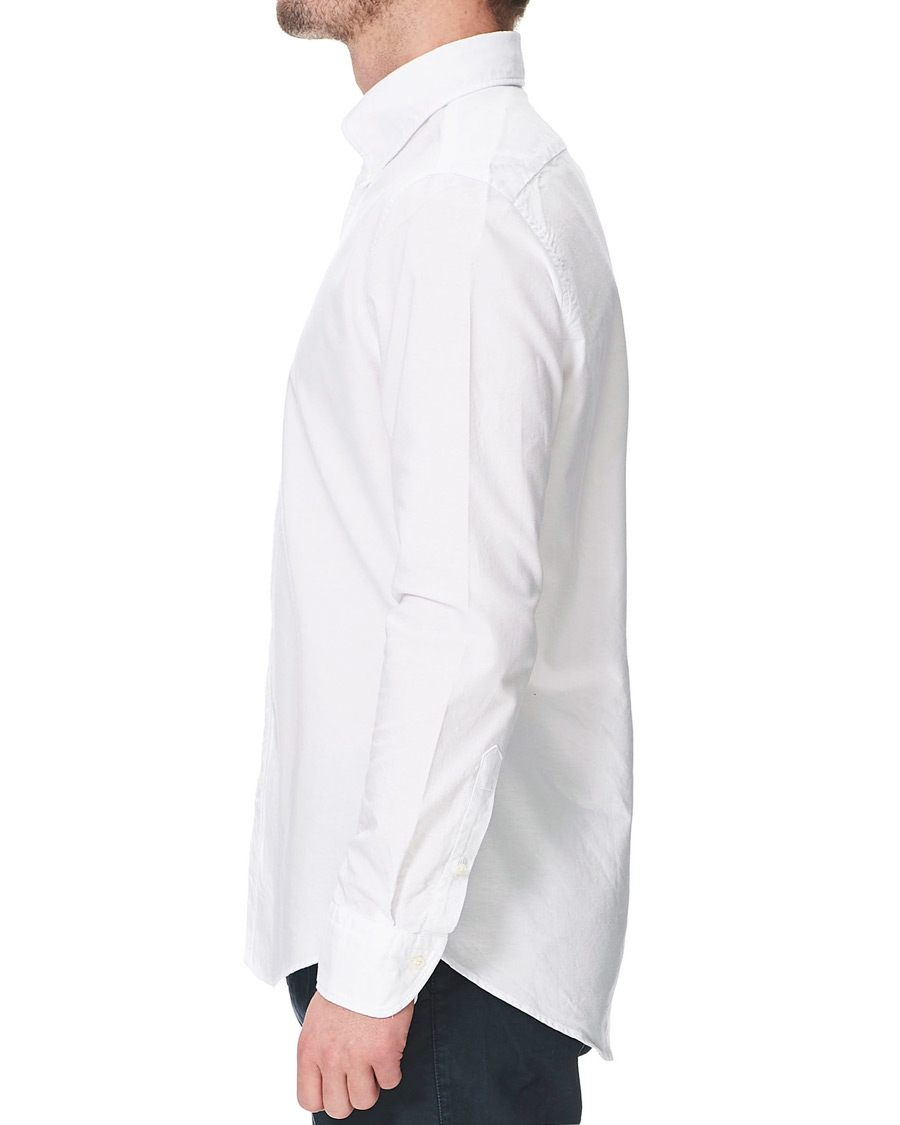 Homme | Chemises | Stenströms | Slimline Oxford Shirt White