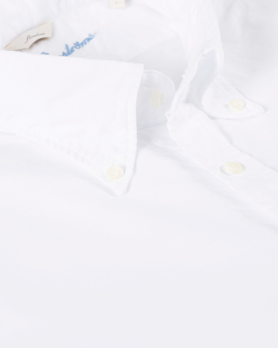 Homme | Chemises | Stenströms | Slimline Oxford Shirt White
