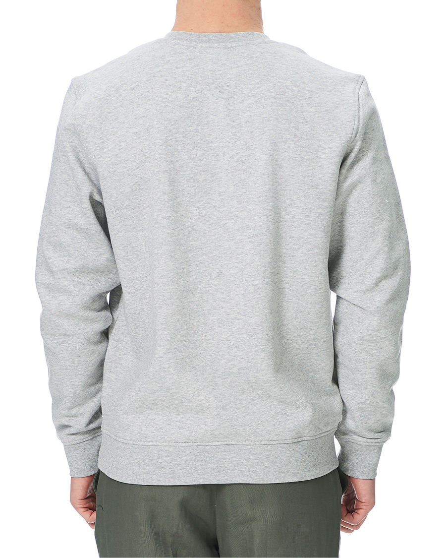 Homme | Pulls Et Tricots | Lacoste | Crew Neck Sweatshirt Argent Chine