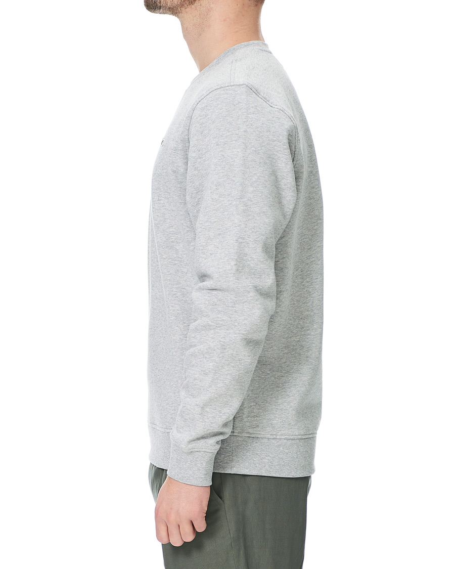 Homme | Pulls Et Tricots | Lacoste | Crew Neck Sweatshirt Argent Chine