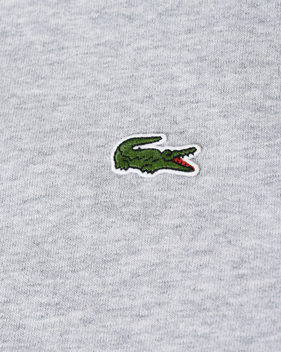 Homme | Pulls Et Tricots | Lacoste | Crew Neck Sweatshirt Argent Chine