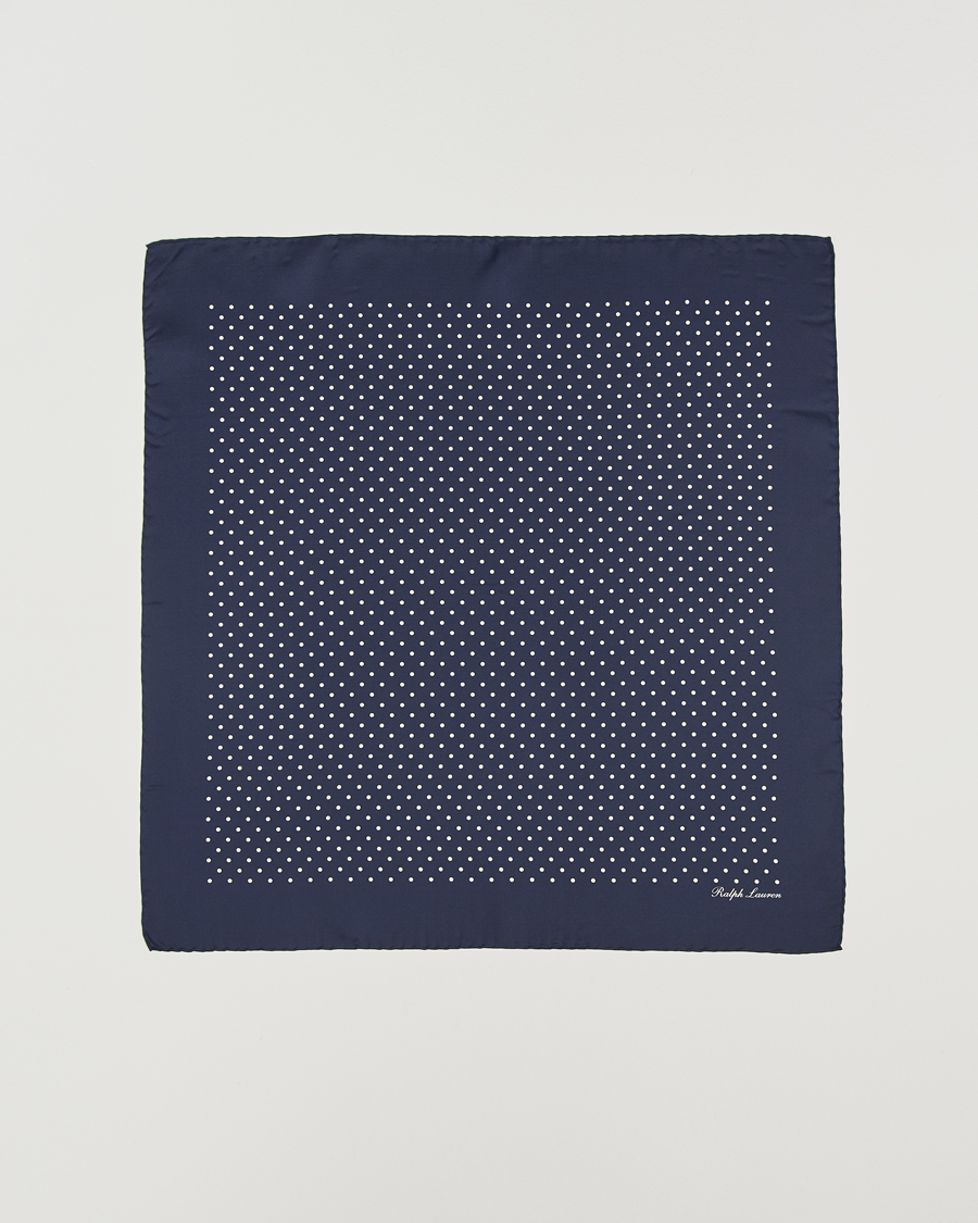 Homme | Écharpes | Ralph Lauren Purple Label | Printed Dot Scarf Navy