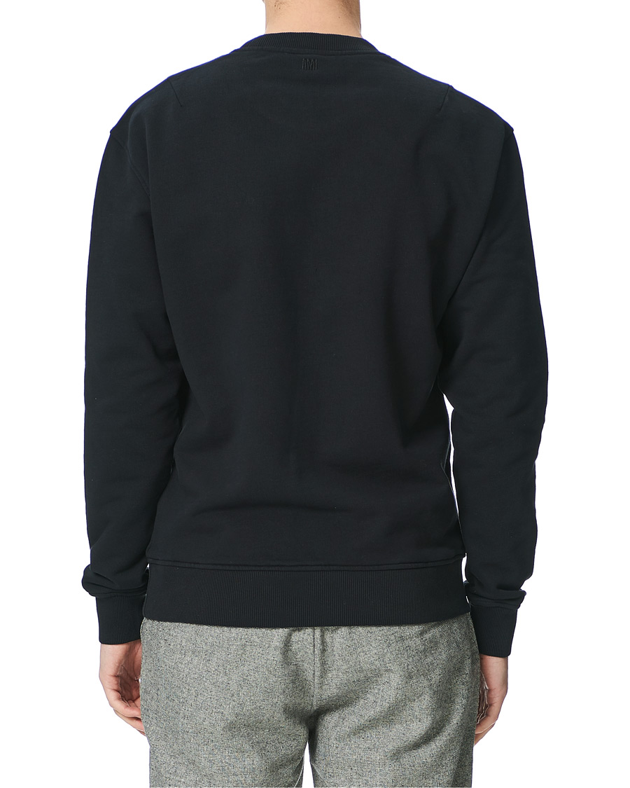 Homme | Pulls Et Tricots | AMI | Heart Logo Sweatshirt Black
