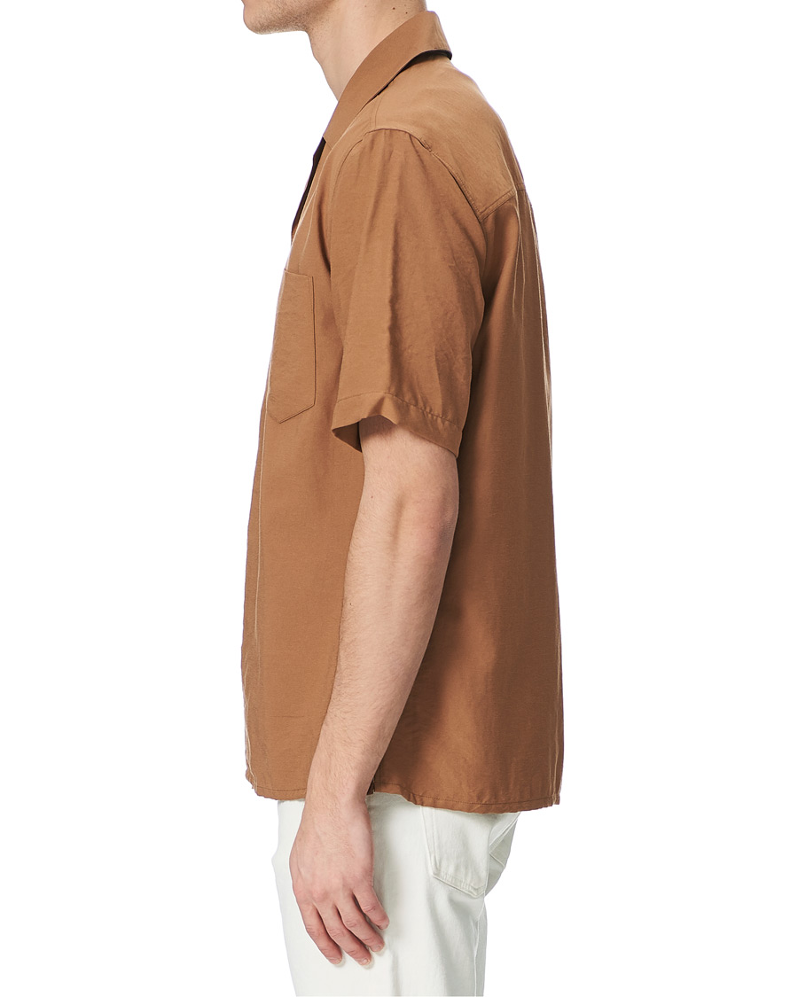 Homme | Chemises | AMI | Signature Camp Collar Shirt Beige