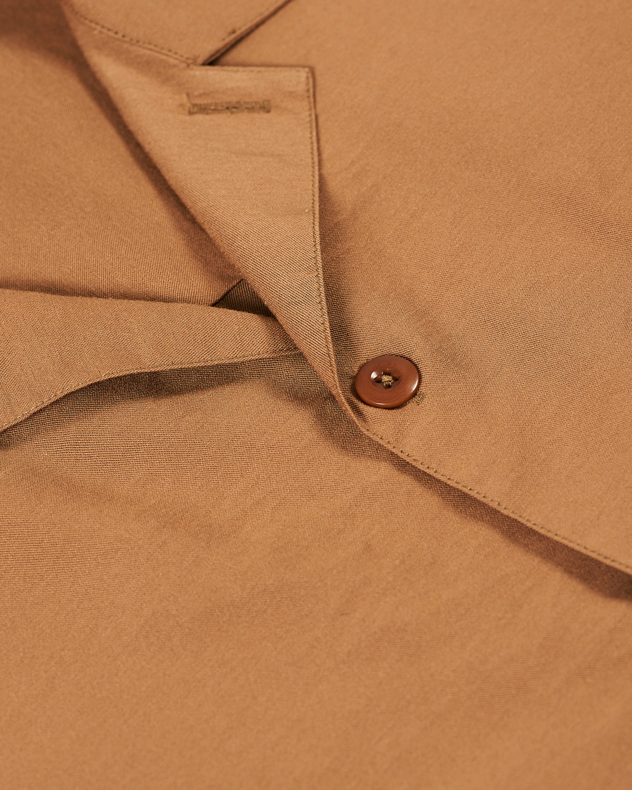 Homme | Chemises | AMI | Signature Camp Collar Shirt Beige