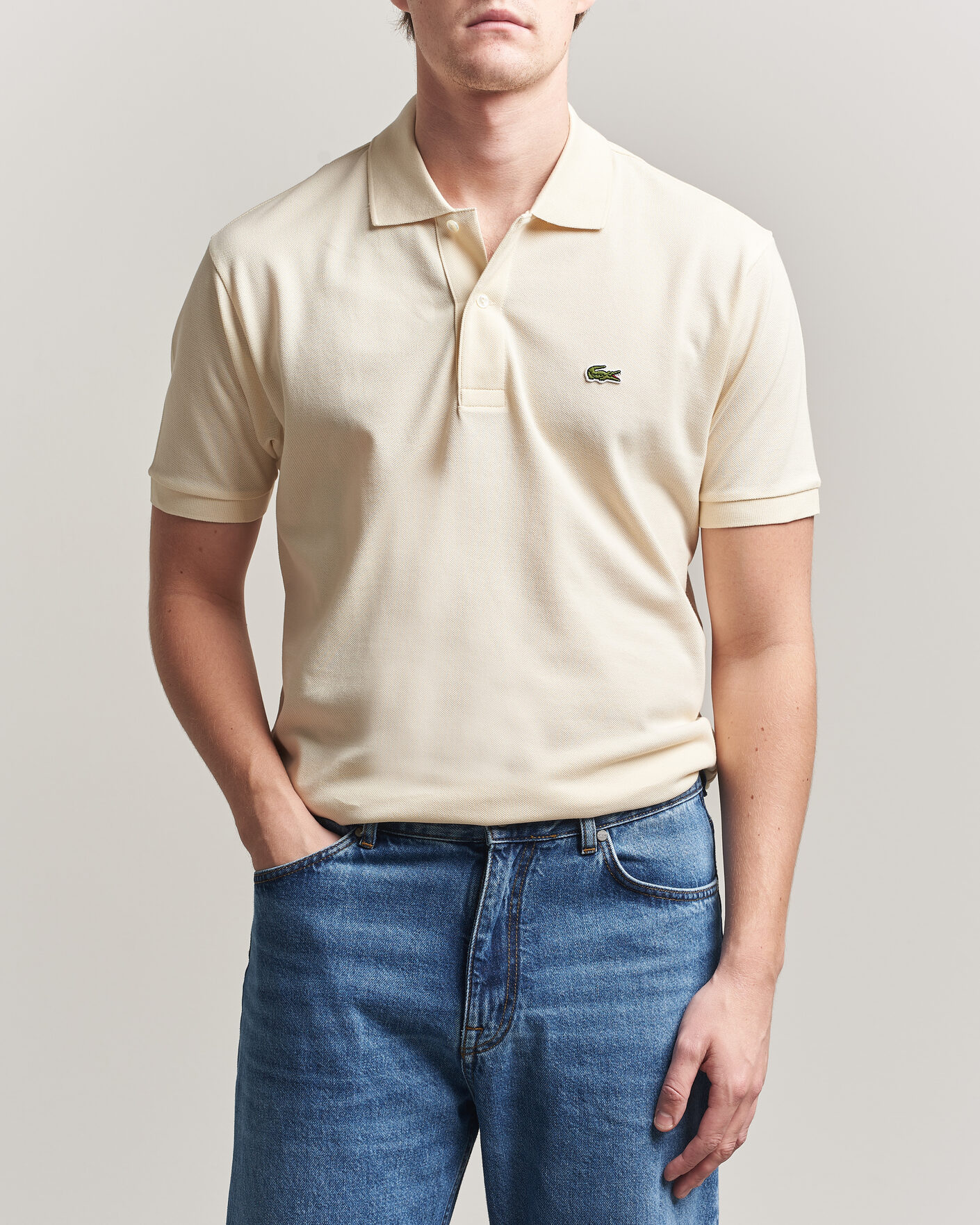 Homme | Polos | Lacoste | Original Polo Piké Light Natural