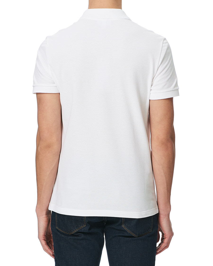 Heren | Polo's | Lacoste | Original Patch Polo Piké White