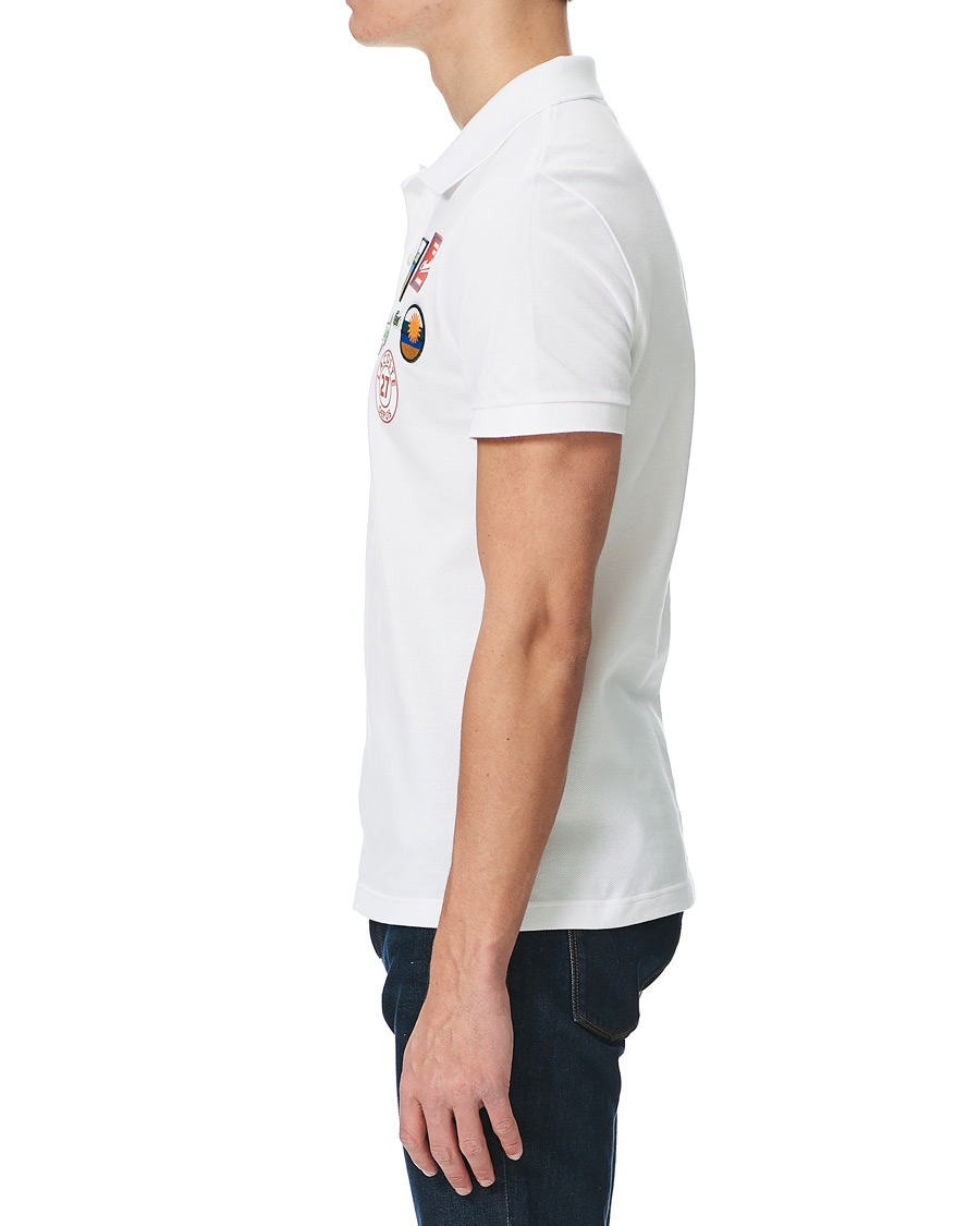 Heren | Polo's | Lacoste | Original Patch Polo Piké White