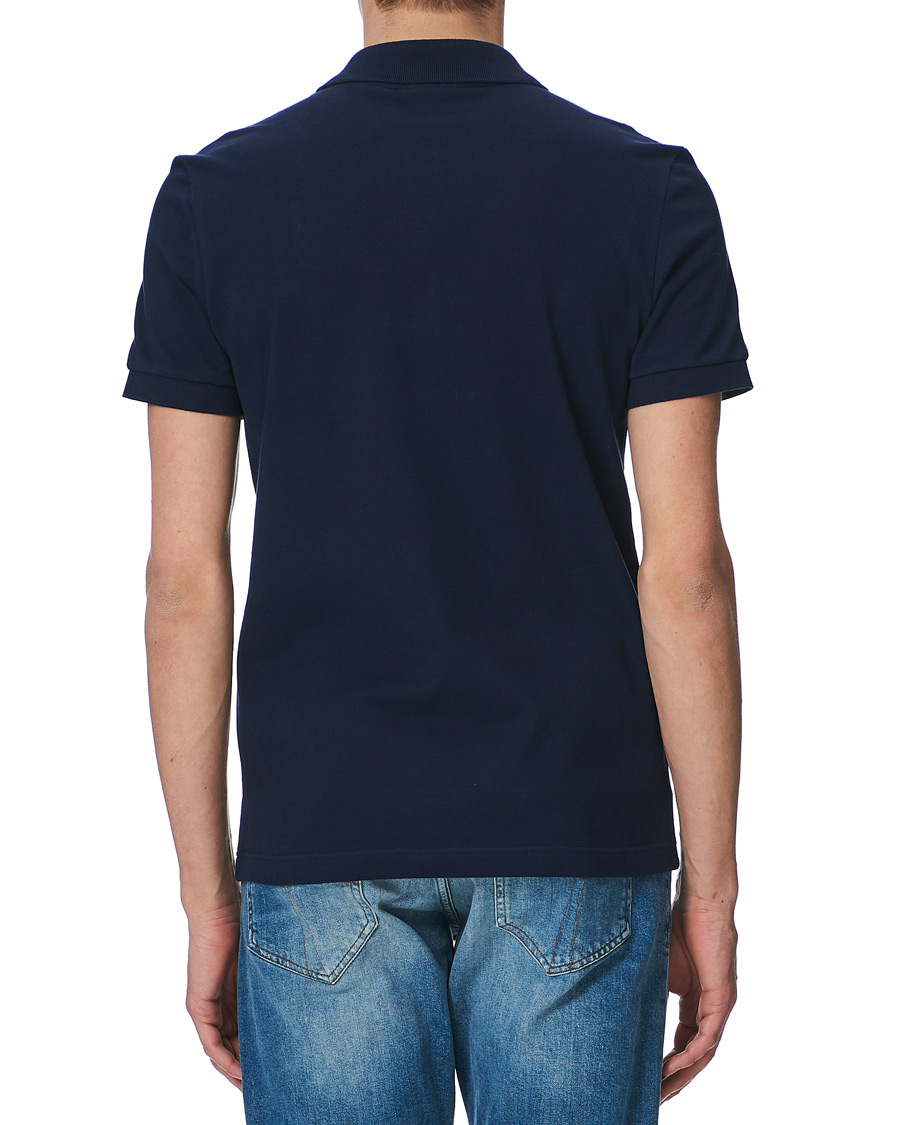 Heren | Polo's | Lacoste | Original Patch Polo Piké Navy Blue