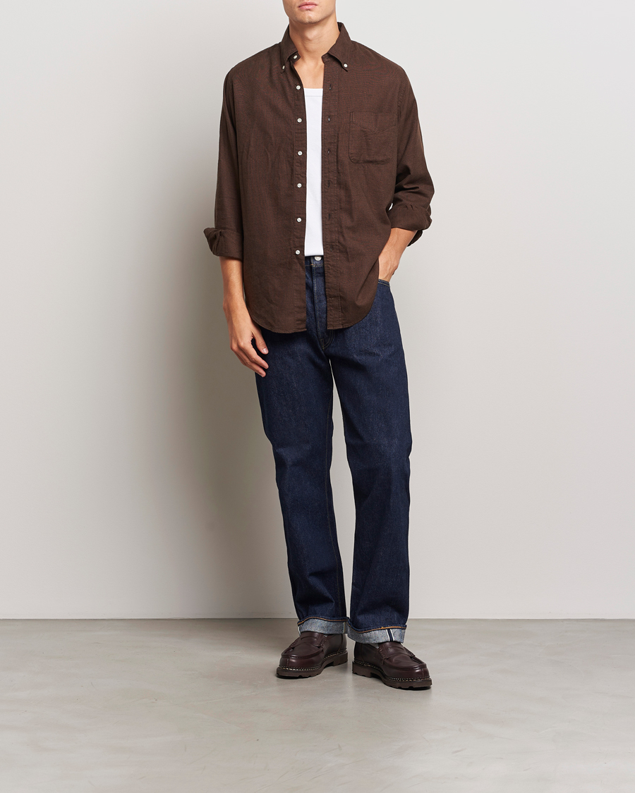 Heren | Jeans | orSlow | Straight Fit 105 Selvedge Jeans One Wash