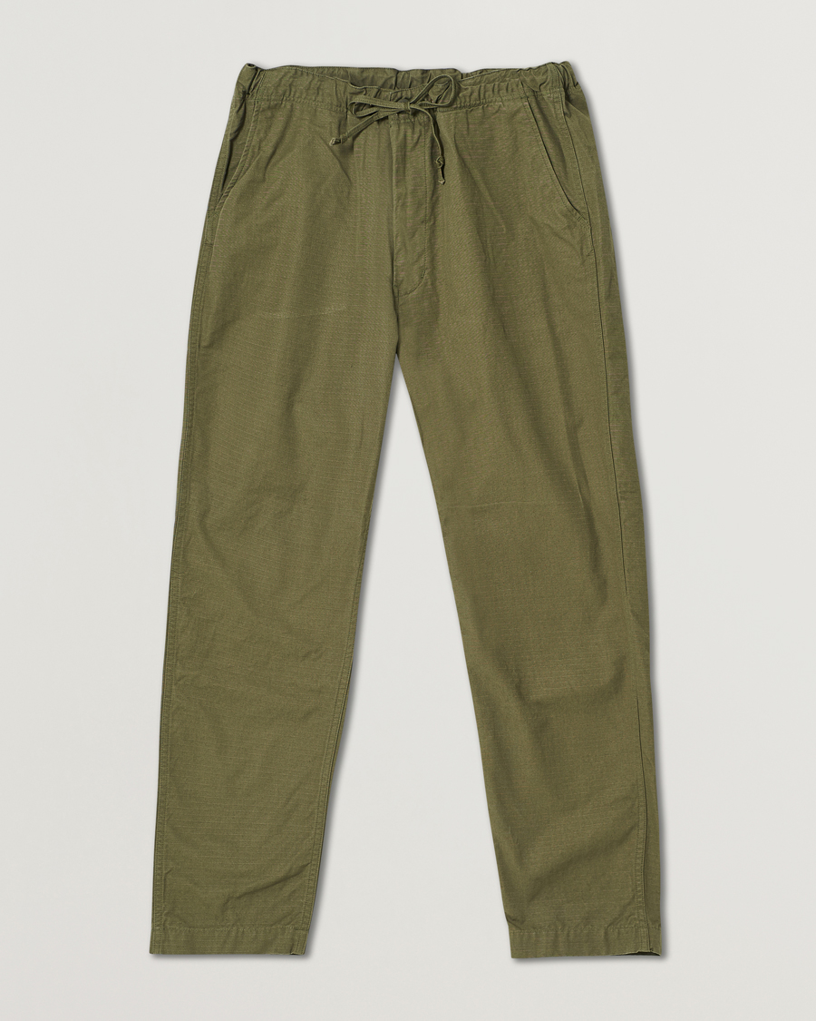 Homme | Pantalons | orSlow | New Yorker Pants Army Green