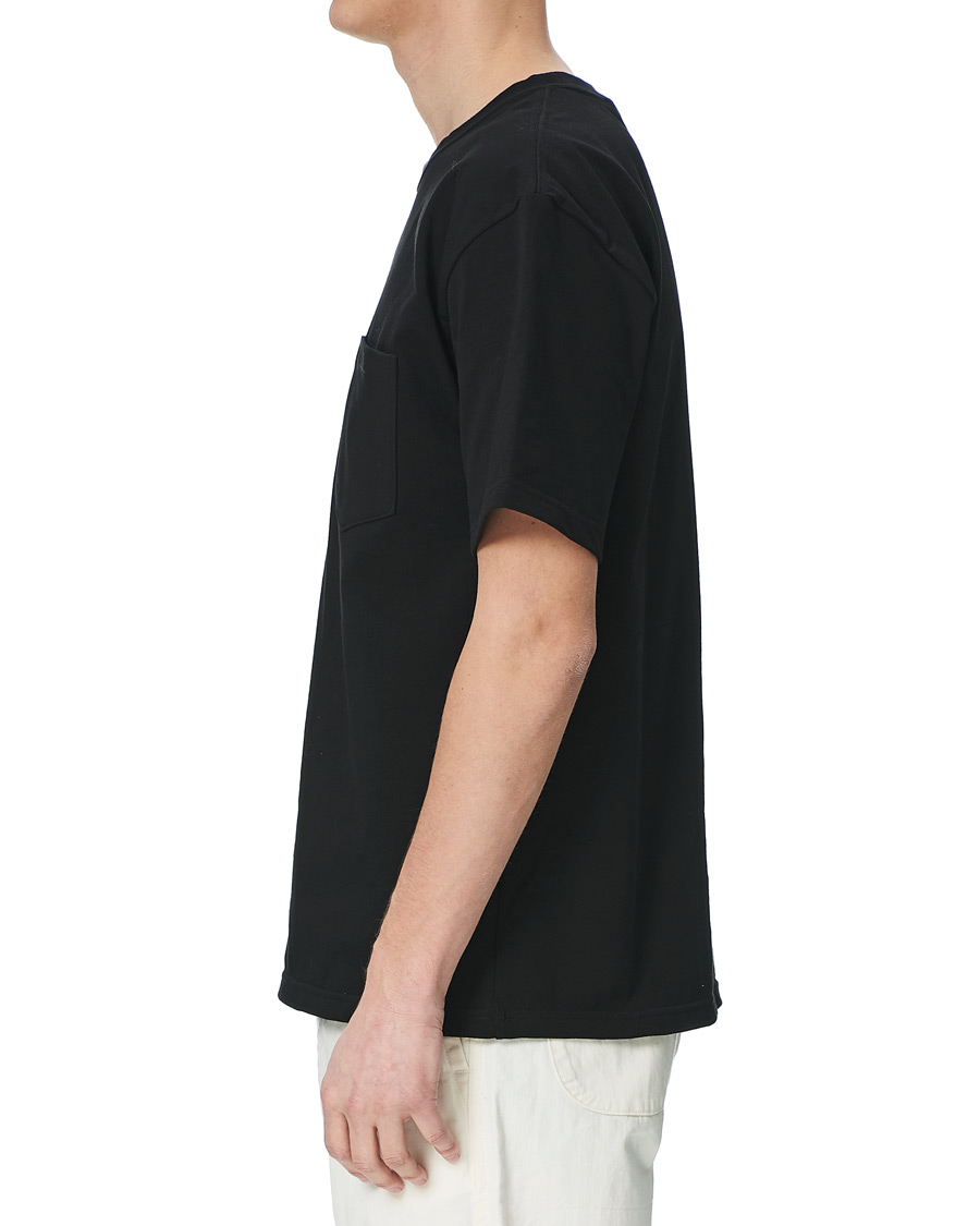 Homme | T-shirts | orSlow | Military Pocket Tee Black