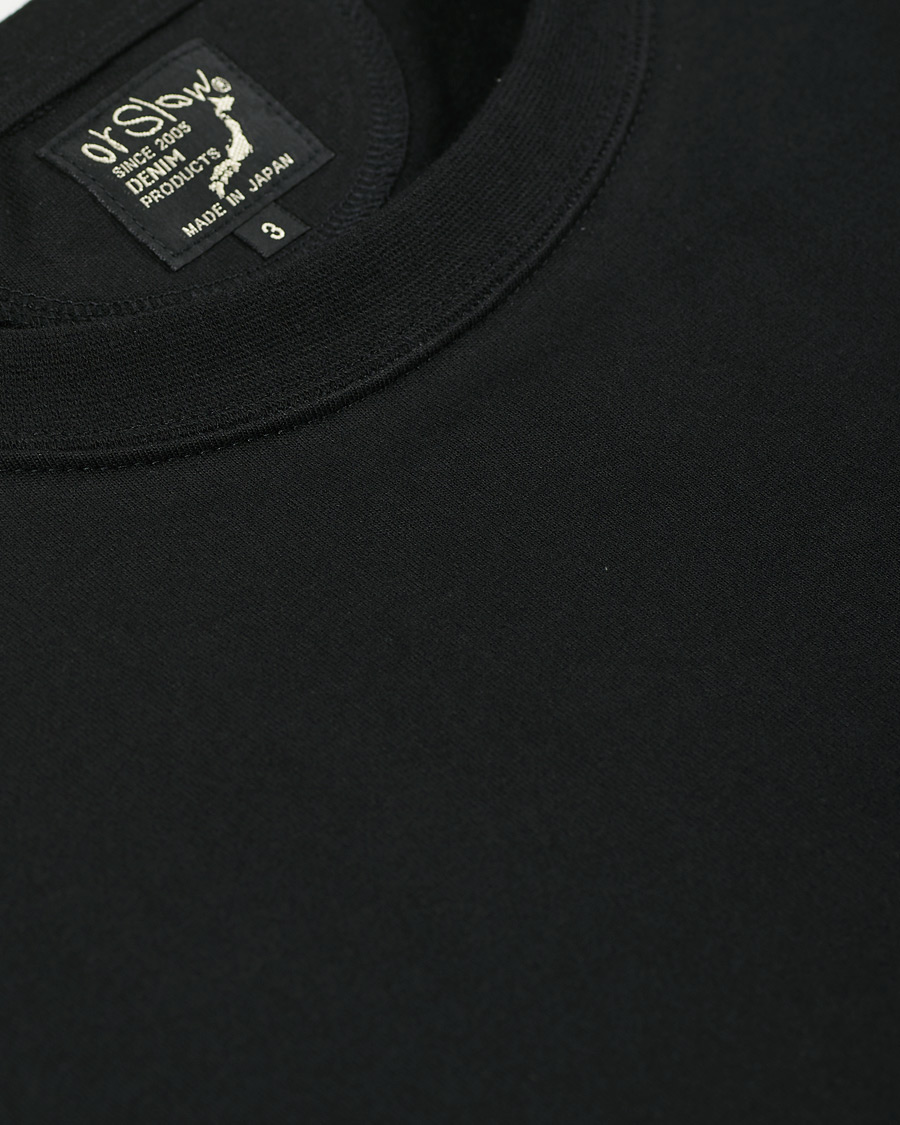 Homme | T-shirts | orSlow | Military Pocket Tee Black