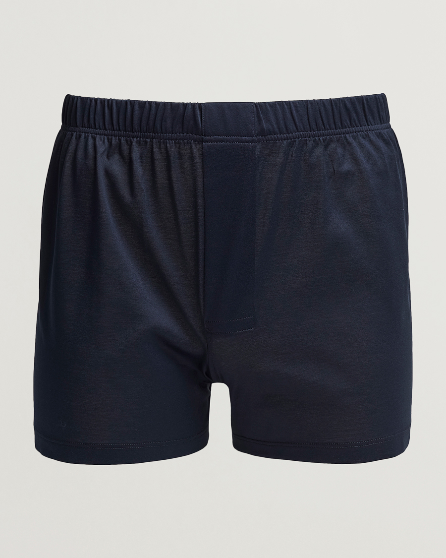 Homme | Sous-Vêtements Et Chaussettes | Bresciani | Cotton Boxer Brief Navy